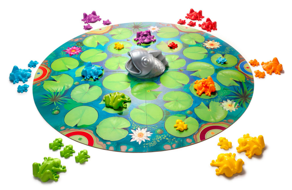 Froggit, het spelbord met de kikkerfamilies | van SmartGames