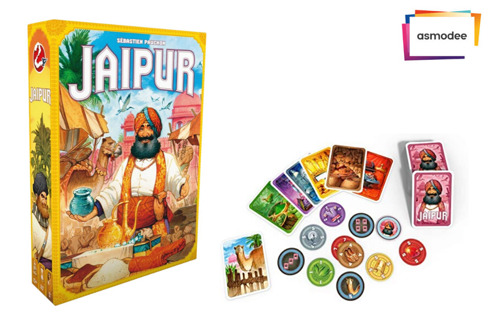 Jaipur, tweepersoonsspel van Asmodee