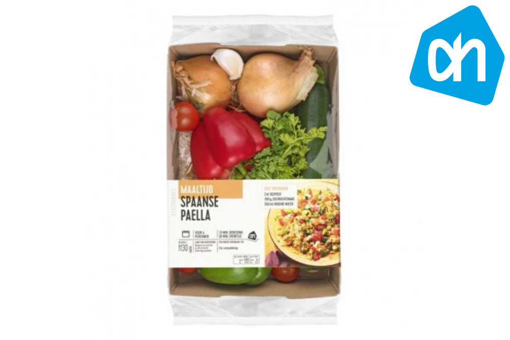 AH Spaanse Paella verspakket maaltijdpakket