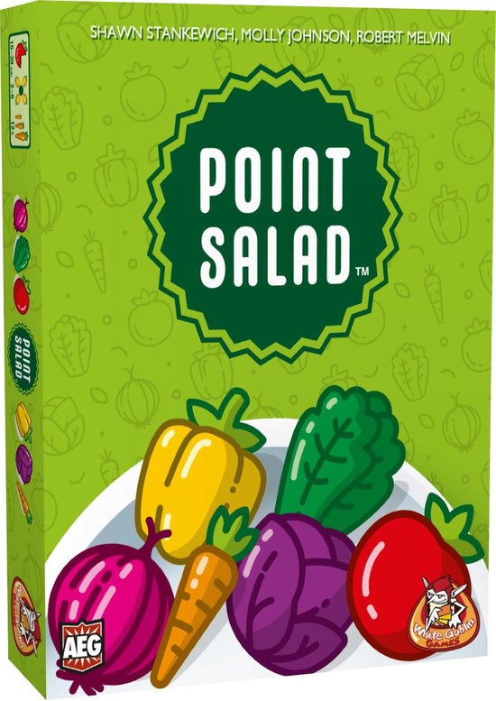 Point Salad, een kaartspel in een handig doosje