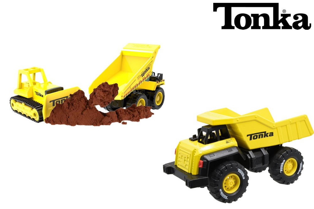 Tonka voortuigen Dump Truck Bulldozer