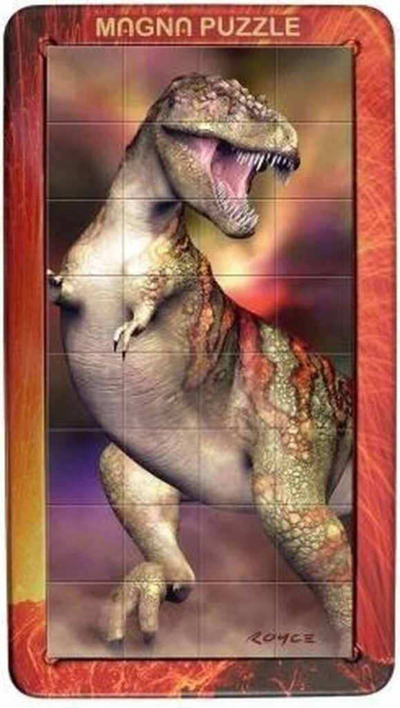 3D Portrait Magna Puzzle T-rex