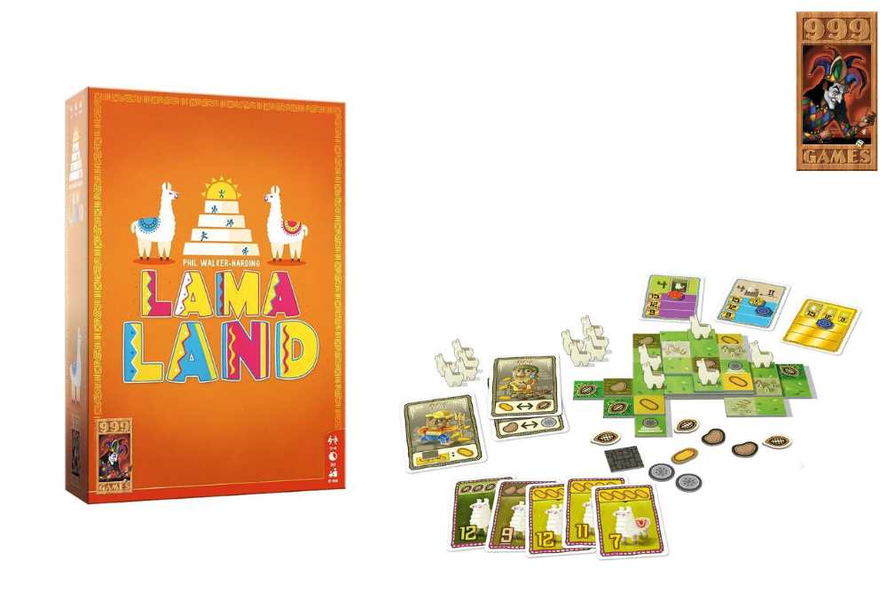 Lamaland, puzzelspel van 999-games