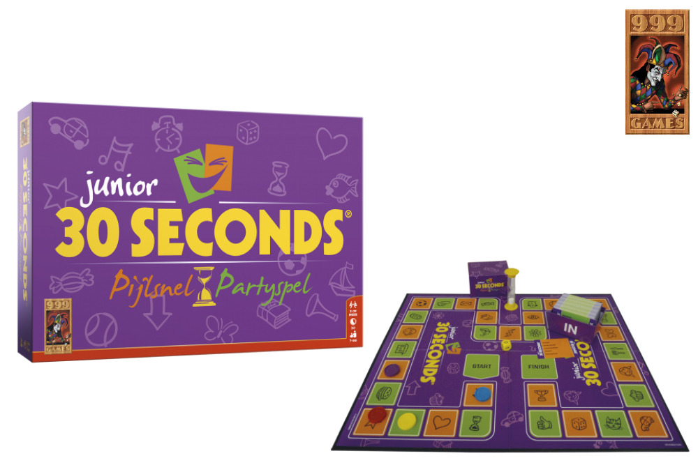 30 seconds junior, het bekende partyspel, maar dan voor kinderen
