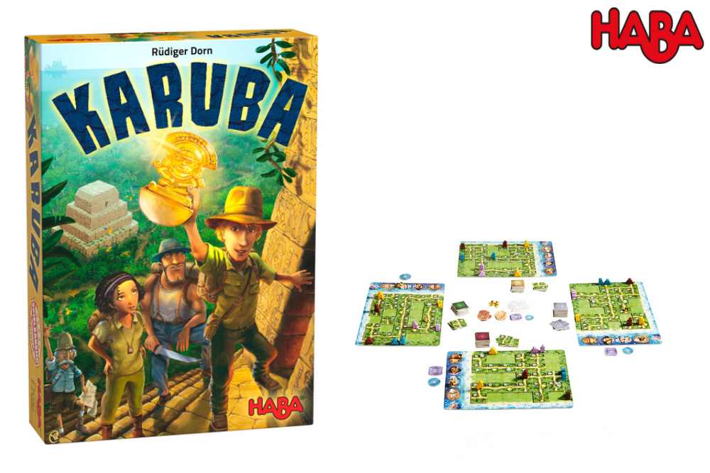 Karuba, familiespel van Haba speelgoed