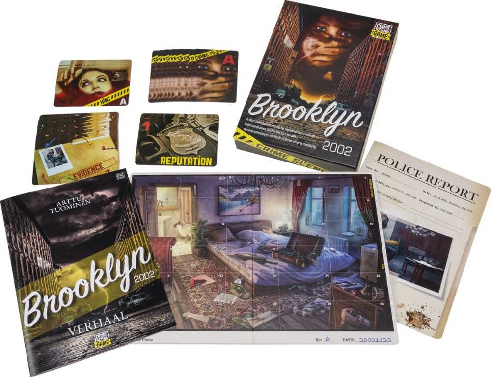 Crime Scene Game Brooklyn 2002 van Selecta Toys