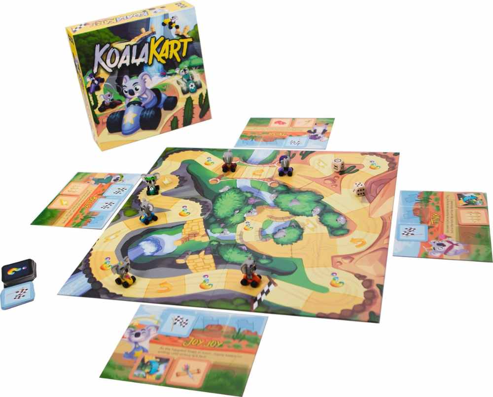 Koala Kart; een spannend spel voor de hele familie.