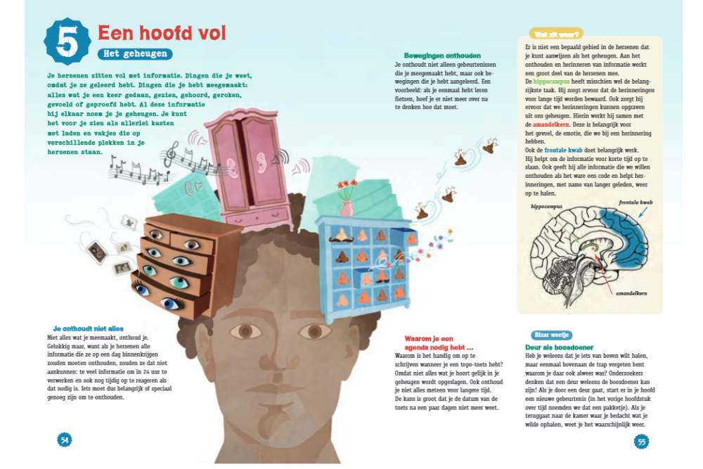 Bladzijde uit Knappe Kronkels