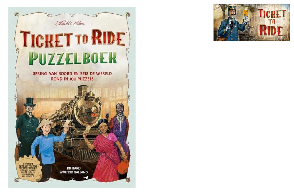 Ticket to Ride Puzzelboek | Mus Creatief