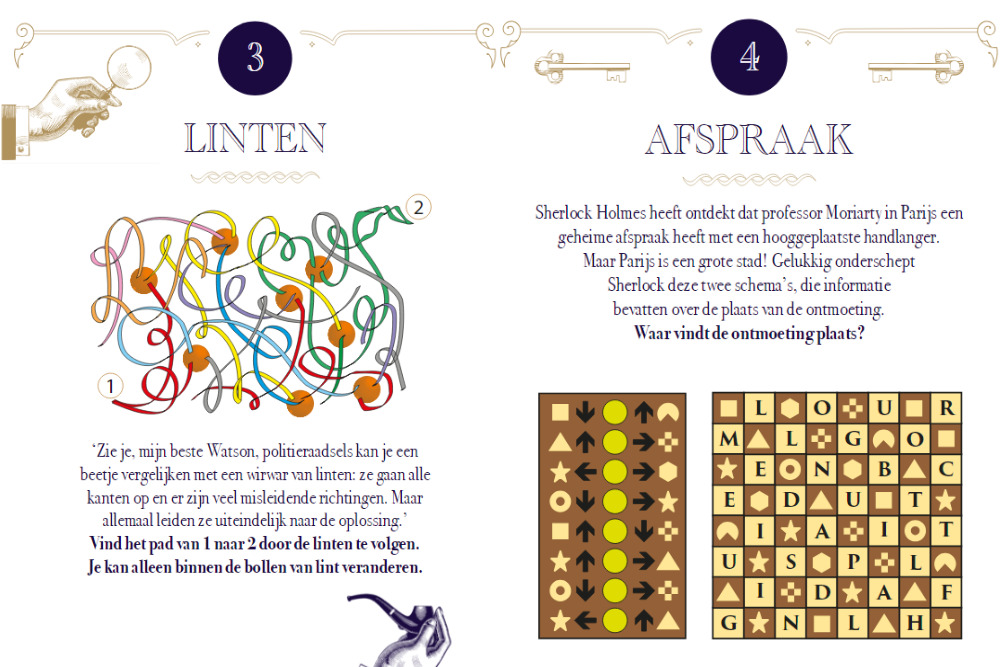 Breinbrekers en raadsels van Sherlock Holmes
